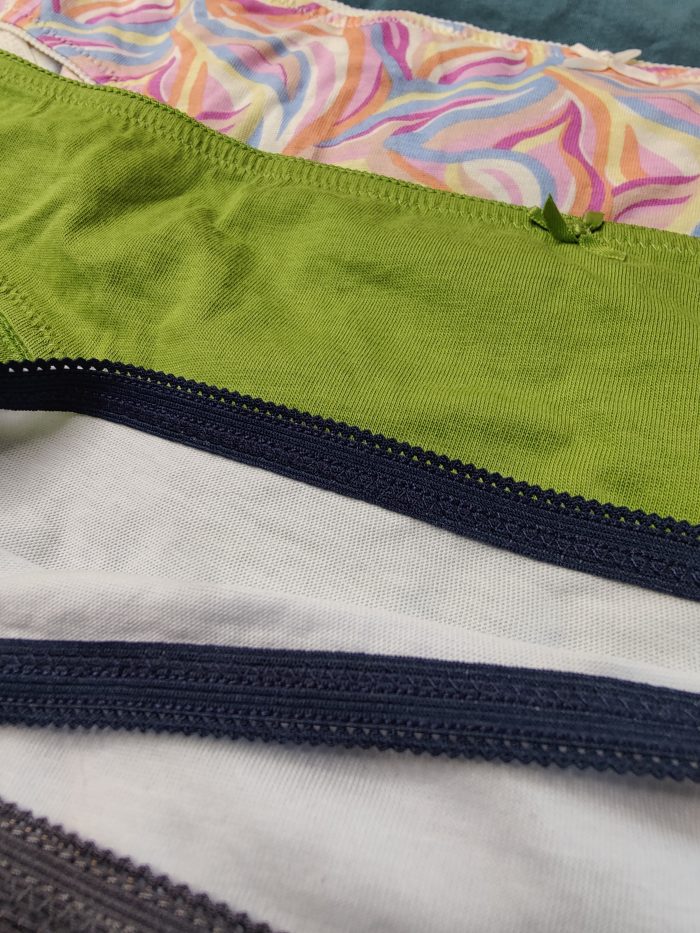 Ladies Assorted 5pcs Pack Bikini Cut Cotton Regular Use Pantie - Image 5