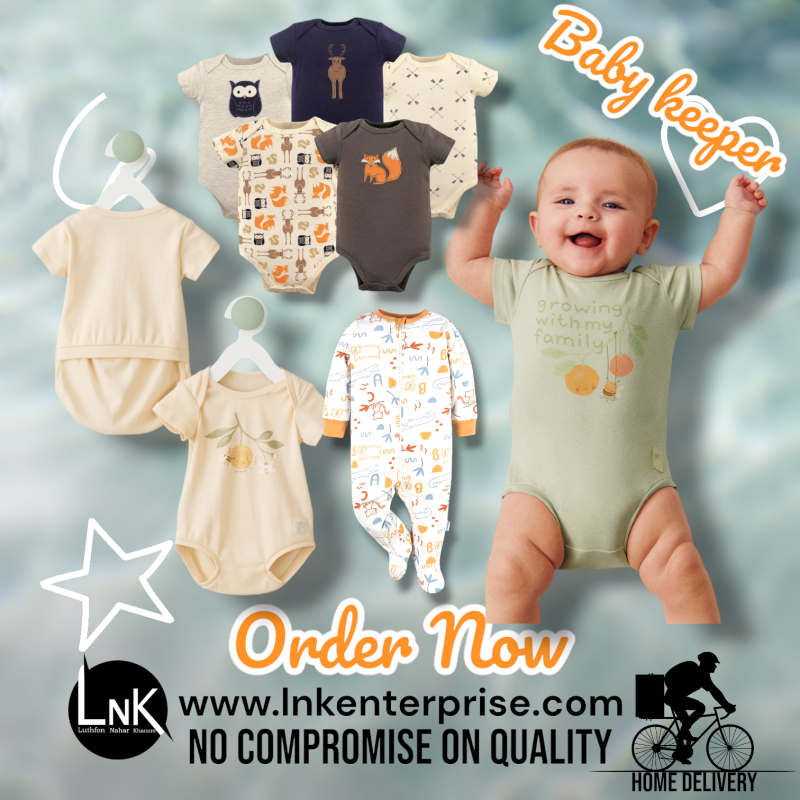 10 Pcs Assorted Baby Keeper Unisex Zero 0 Month- 36 Month Cotton High Quality Product