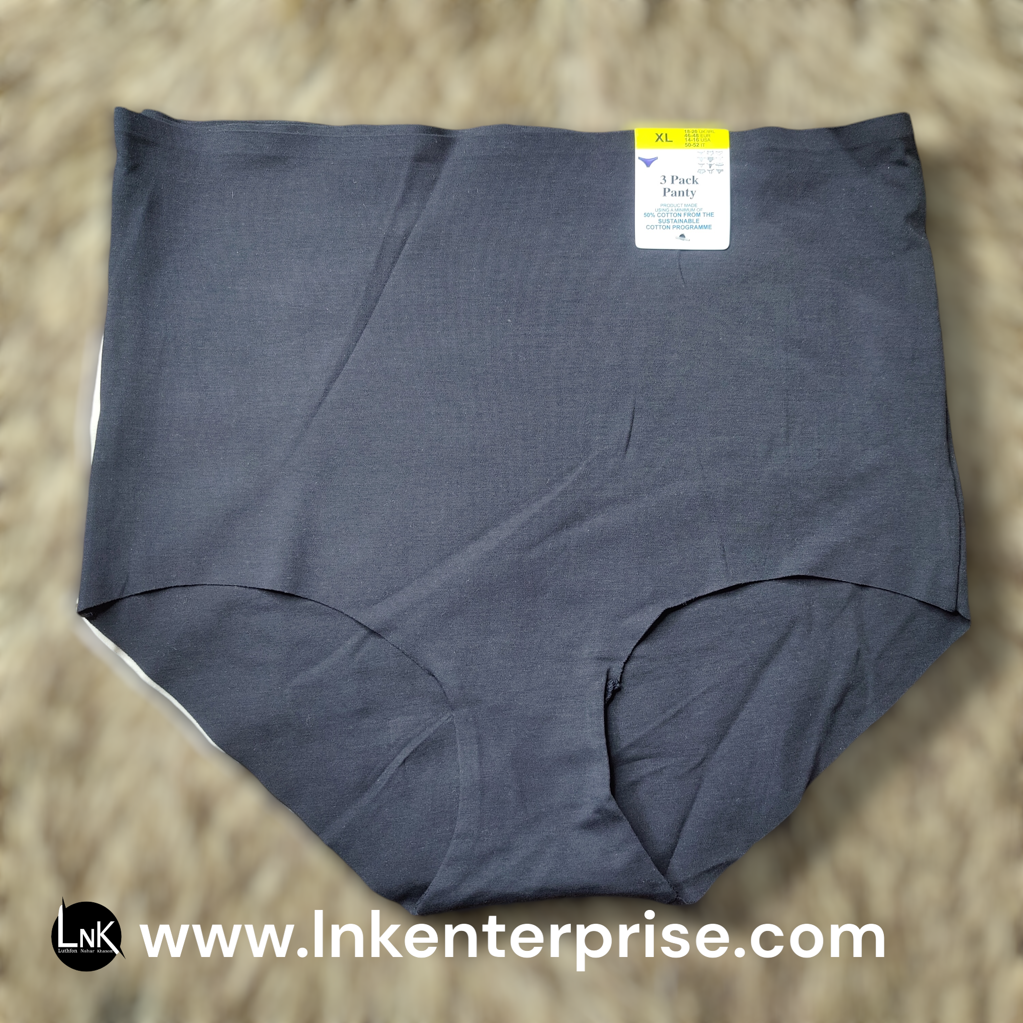 3pcs pack Maternity Underwear Seamless High Waisted Maternity Panties Over Bump Pregnancy Belly Support, Multi-Pack - Image 3