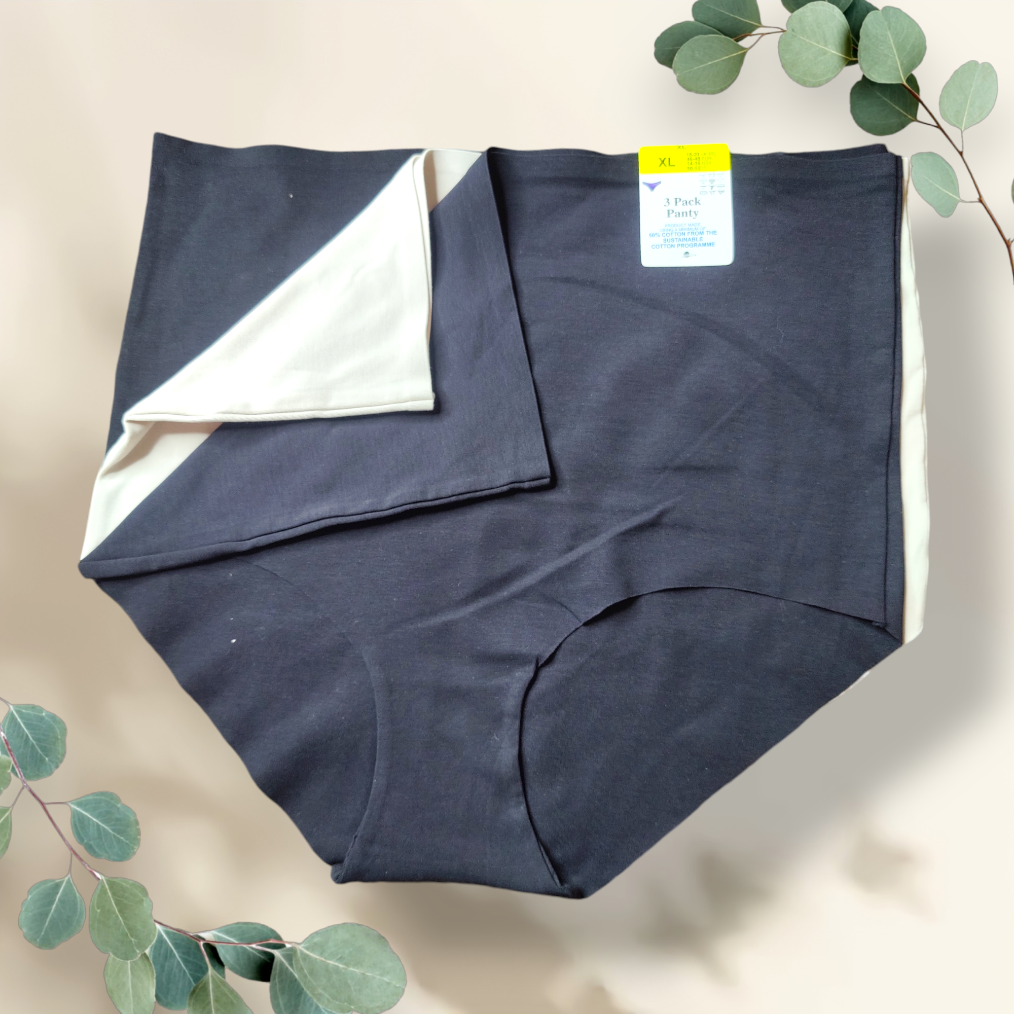 3pcs pack Maternity Underwear Seamless High Waisted Maternity Panties Over Bump Pregnancy Belly Support, Multi-Pack - Image 4