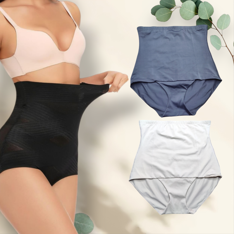 Tummy Control Shapewear Panties for Women High Waisted Body Shaper Slimming Shapewear Underwear Girdle Panty
