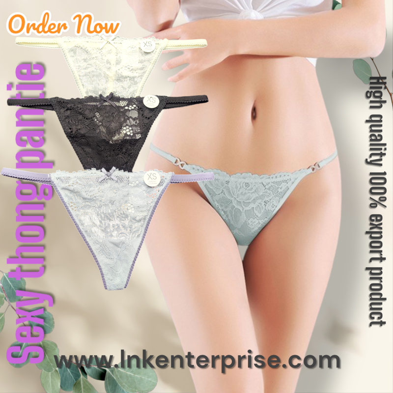 3pcs pack Women's Sexy Lace G-String /T String /Thong panties