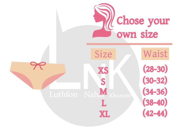 Ladies Assorted 5pcs Pack Bikini Cut Cotton Regular Use Pantie - Image 5