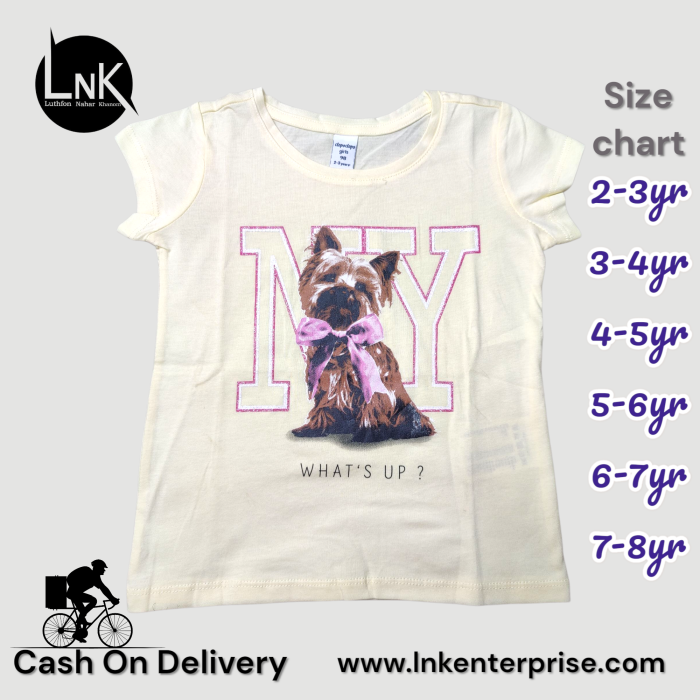 Half Sleeve Summer friendly  Girls T-shirt - Image 9