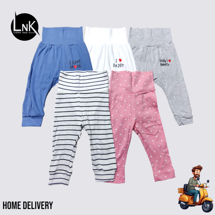 5Pcs Assorted Baby Keeper & 5Pcs Assorted Baby Diaper Pants - Image 6