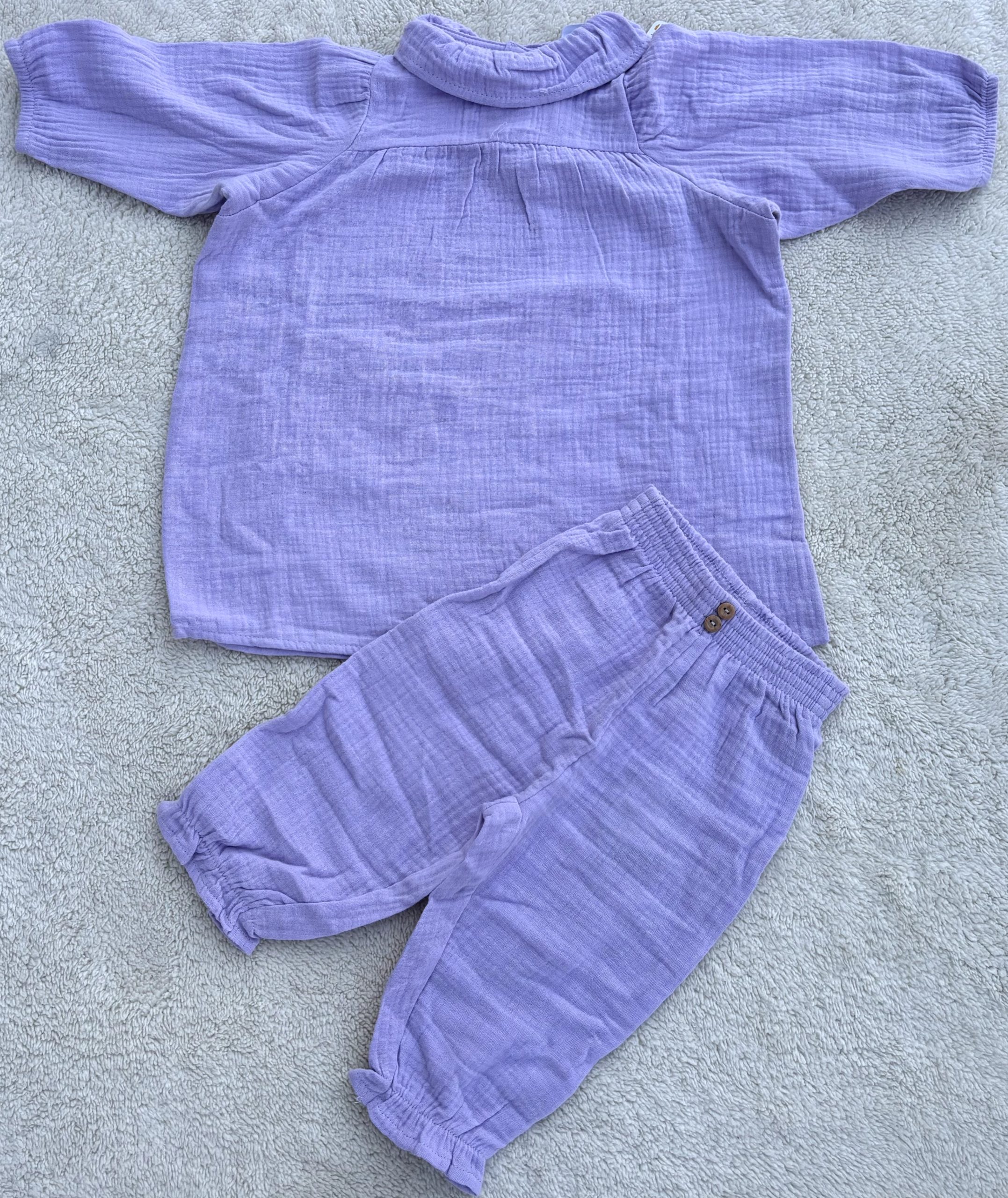 Ambush cotton fabric 2 pieces baby set - Image 7