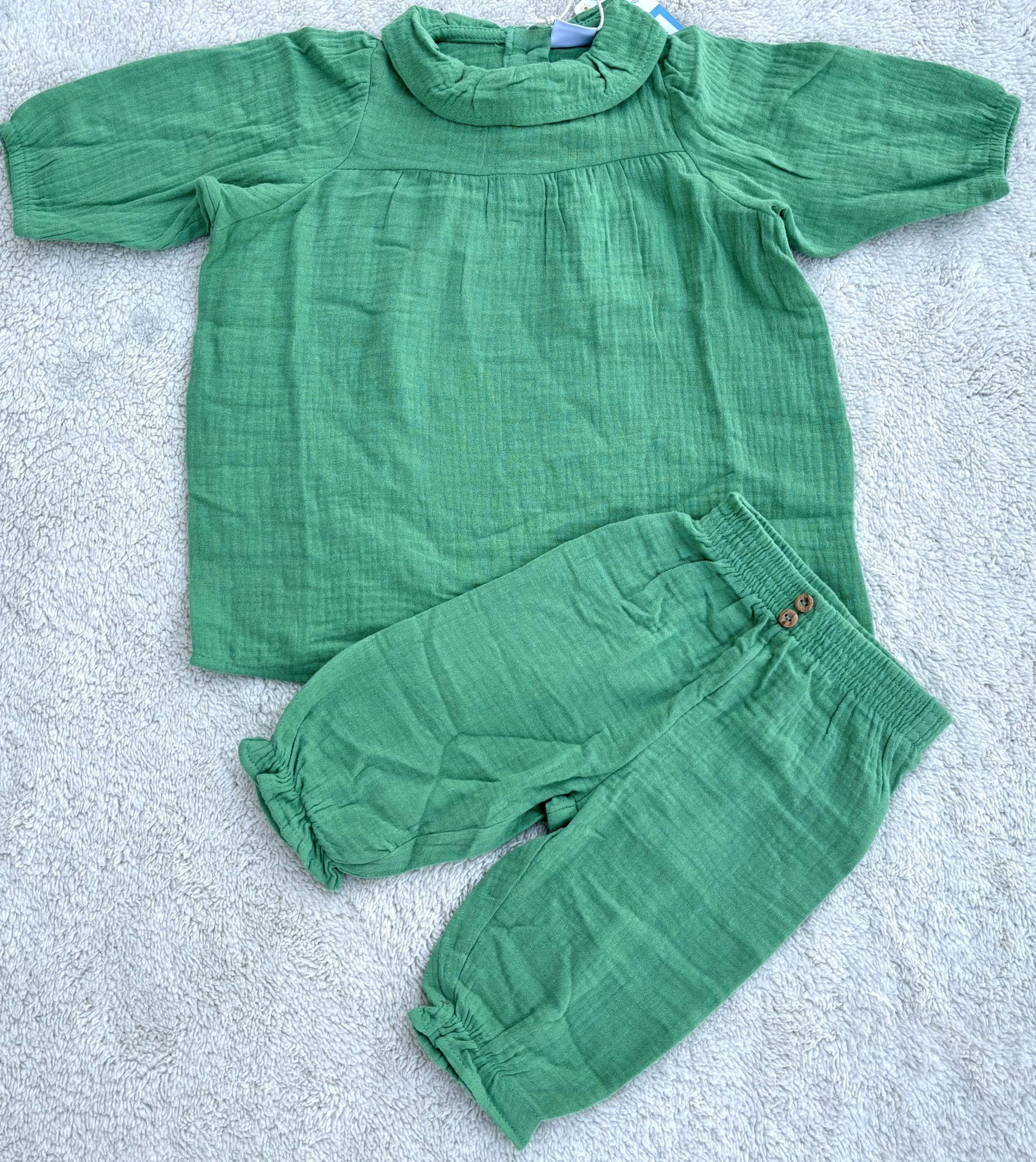 Ambush cotton fabric 2 pieces baby set - Image 10