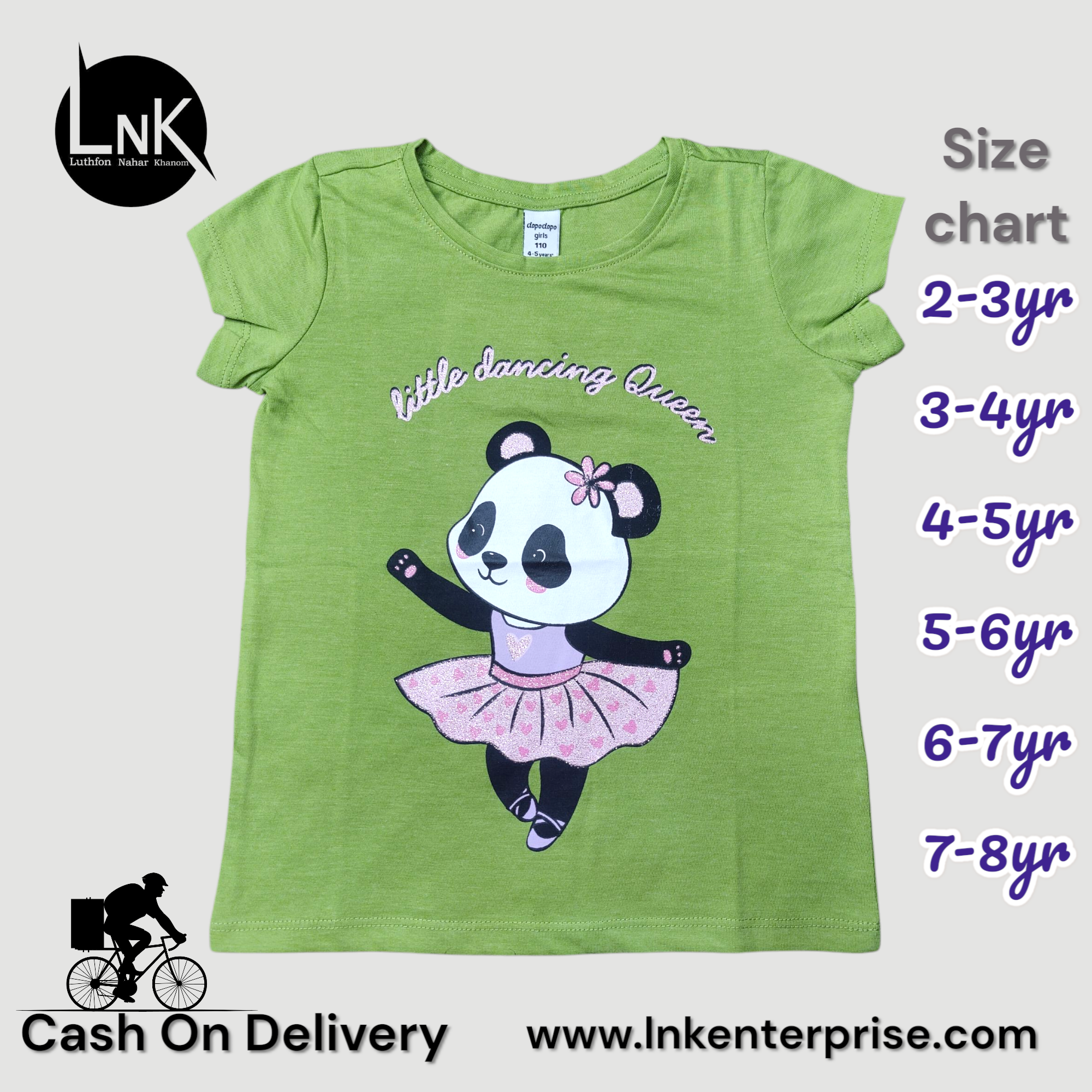 Half Sleeve Summer friendly Girls T-shirt - Image 3
